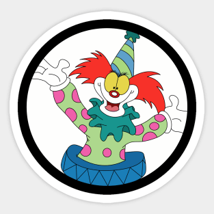 Binky the Clown Sticker